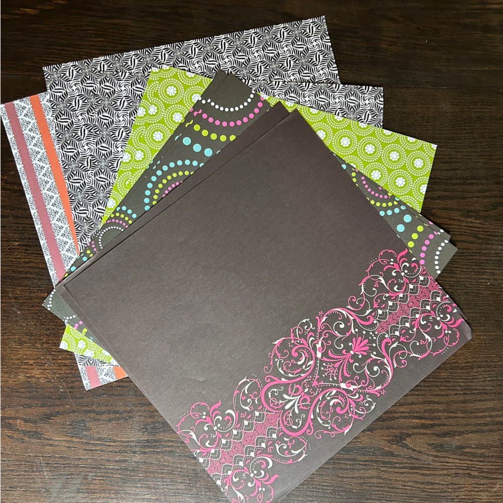 Loose Scrapbook Pages